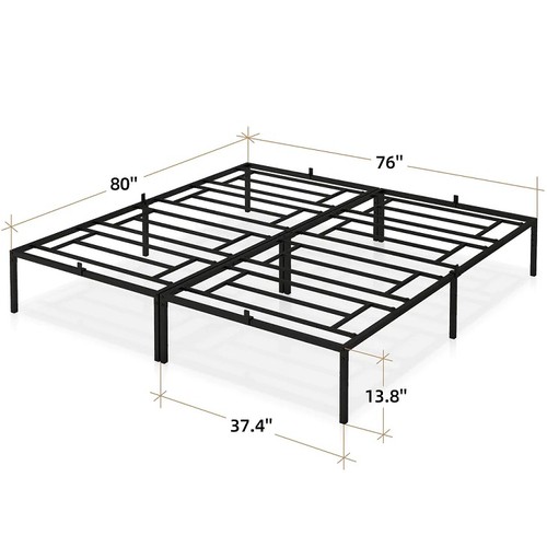 Foldable Metal Platform Bed Frame Foldable Metal Platform Bed Frame