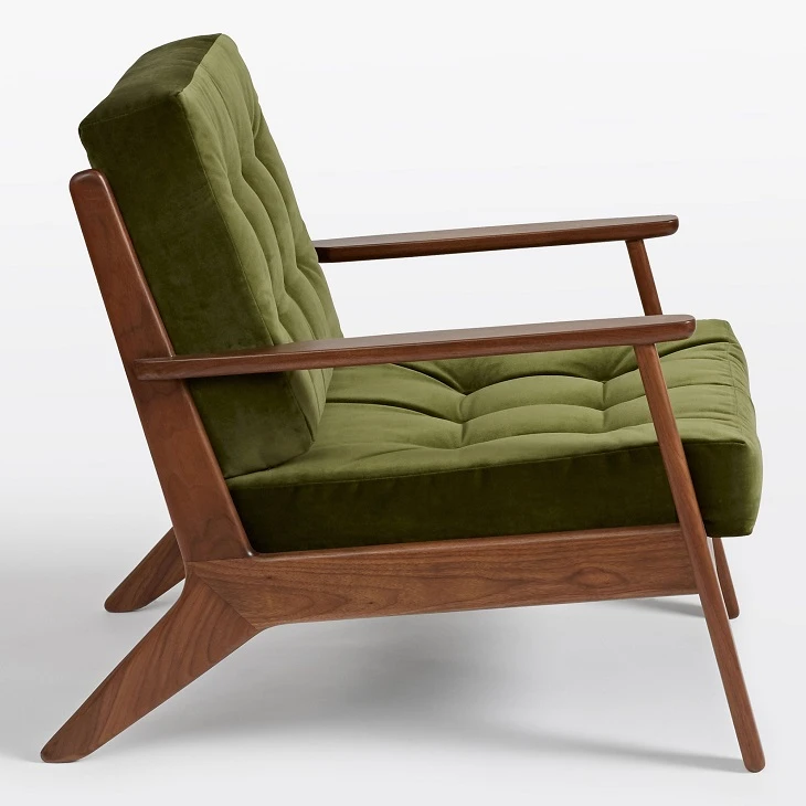Stainless Steel Golden Leg Chair